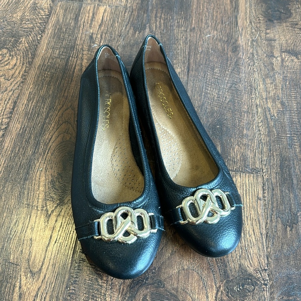 Black flats
